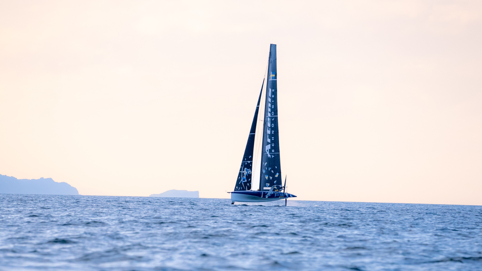 AC40 sailing 
