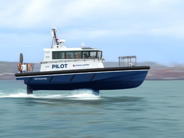 Noatum Maritime and Artemis Technologies to Enhance Sustainable Harbour Operations in the UAE with 100% Electric Foiling Pilot Boat 