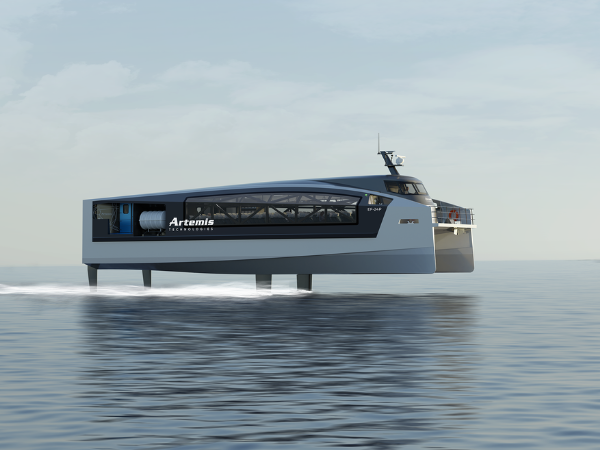 Artemis Technologies’ revolutionary ferry designed to meet global safety standards