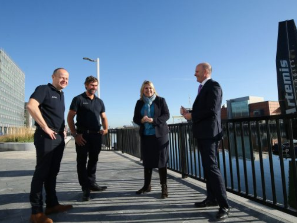 Secretary of State offers support to Artemis Technologies in Belfast