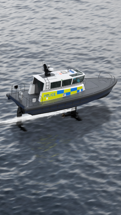 Artemis EF-12 Patrol foiling
