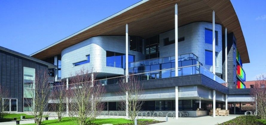 Image of modern building on sunny day