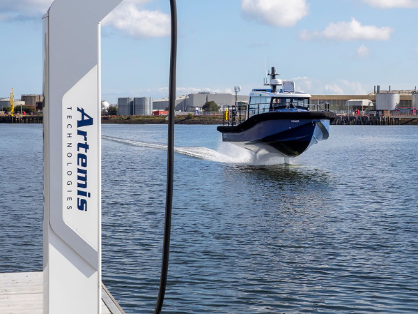 Artemis Technologies to provide onshore charging system for the world’s first retrofit E-CTV 