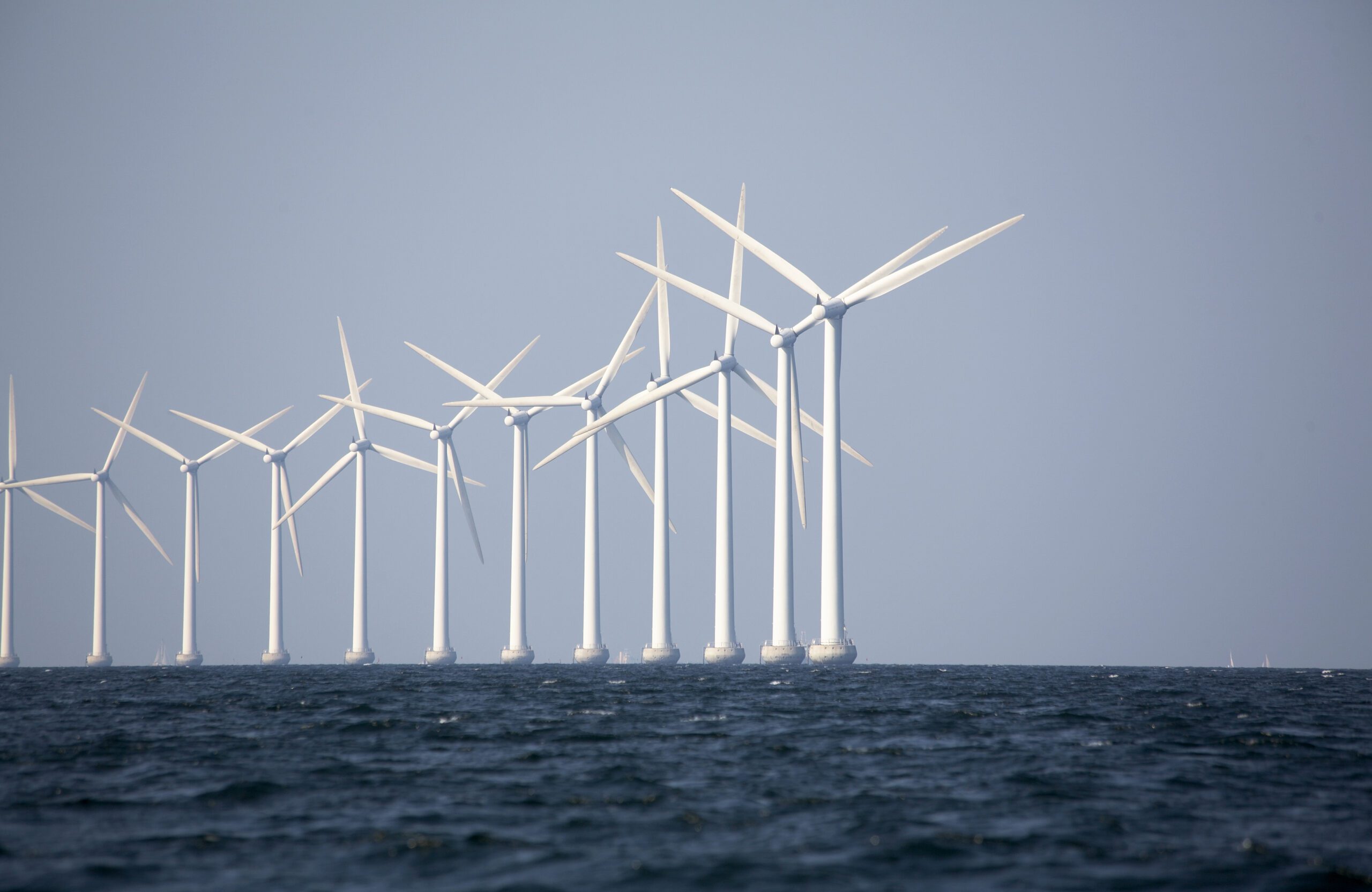 Group on renewable energy windmills