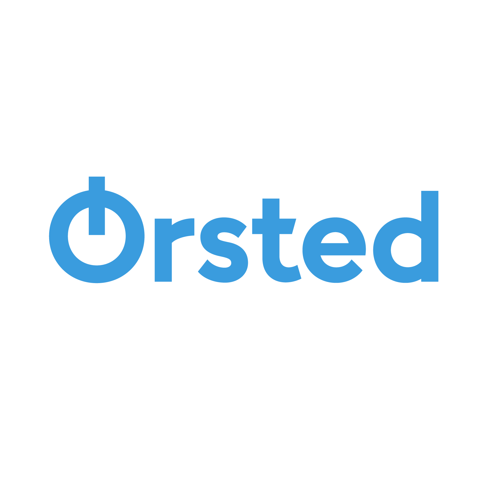 Orsted logo in blue