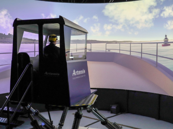 Artemis Technologies adds Powerboat Capability to Simulator 
