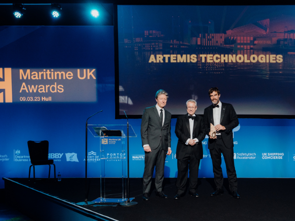 Innovation Award win at the Maritime UK Awards 2023! 