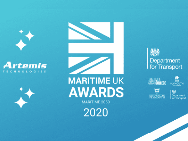 Artemis Technologies wins Maritime 2050 Award 