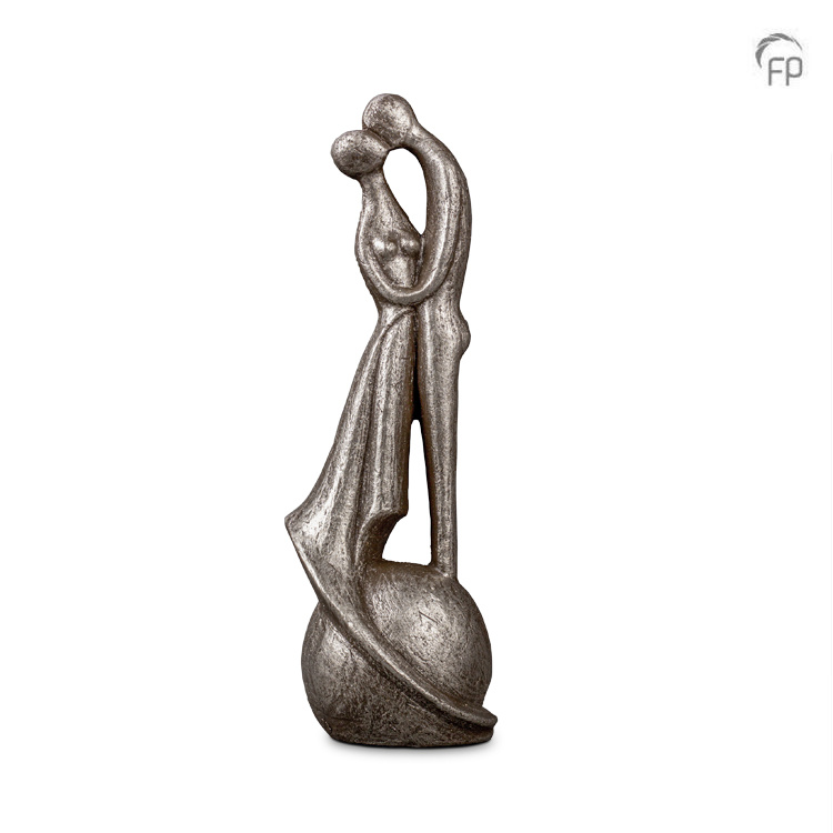 UGKS 504 Ceramic urn silver - I loved and lost you