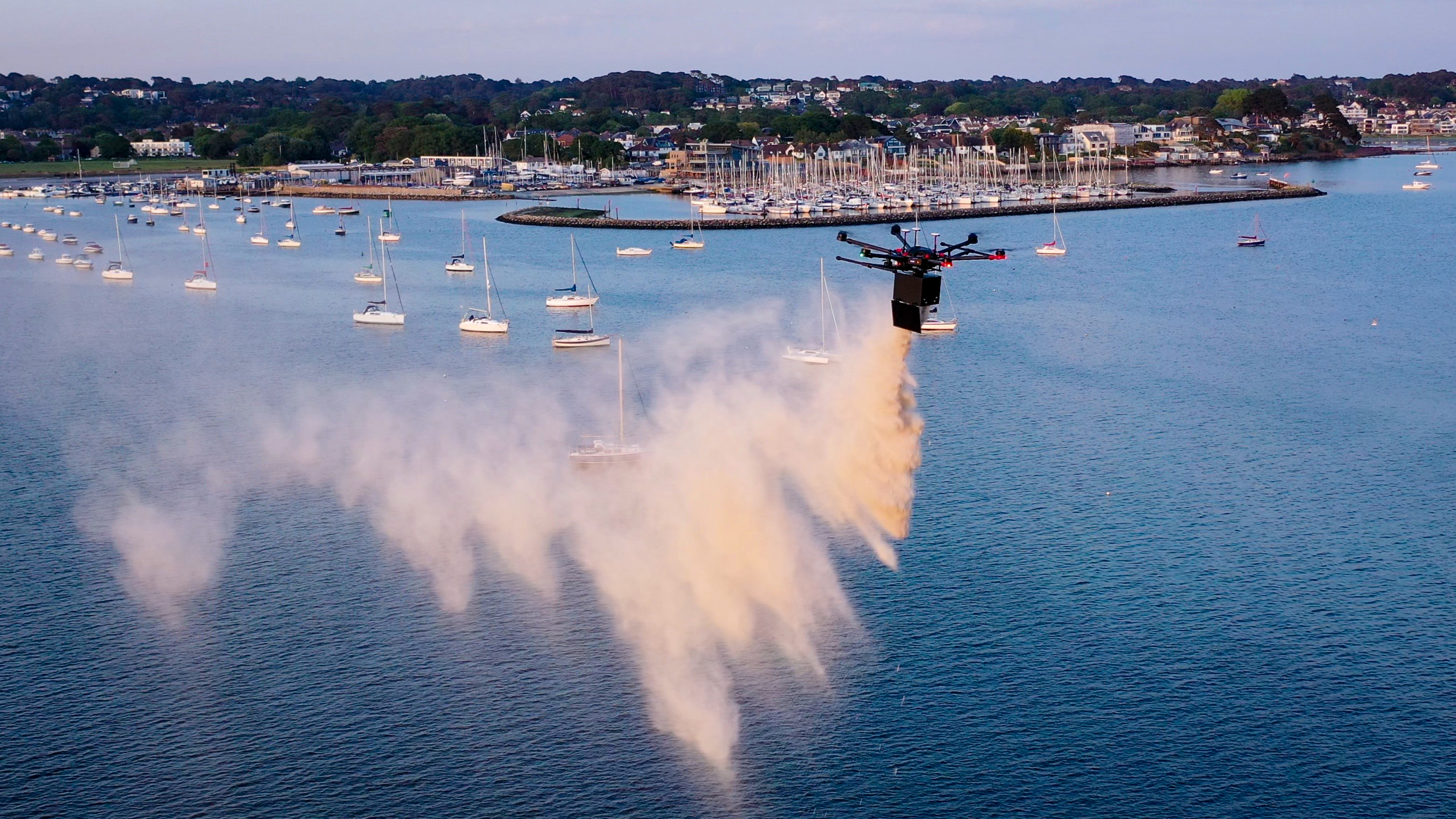 Aerial Ashes - Ashes Scattering ceremony by Drone