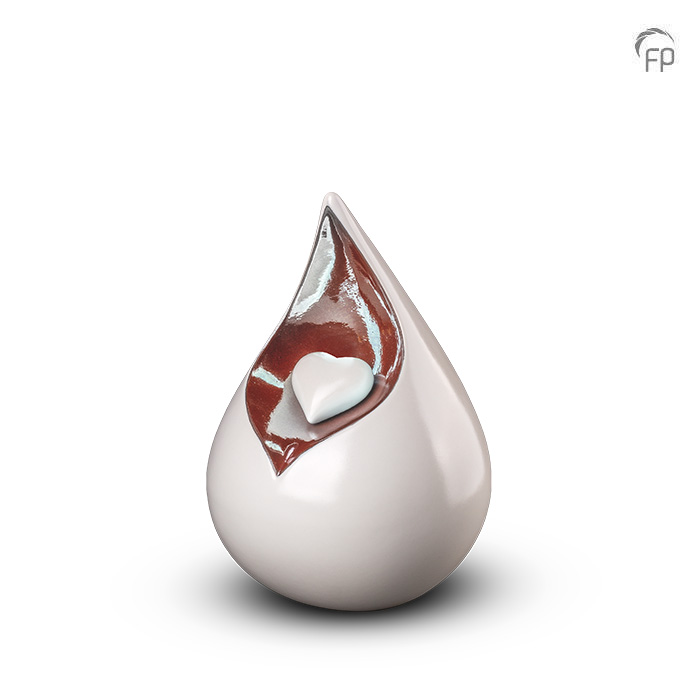 FPU 002 S Ceramic small urn Celest