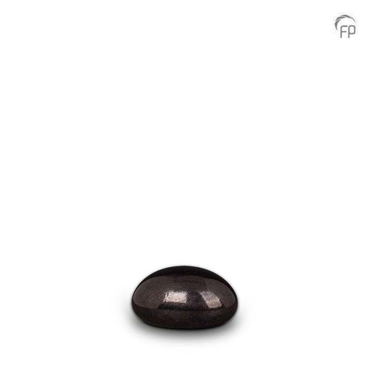 GU 700 S Crystal small urn Lava stone