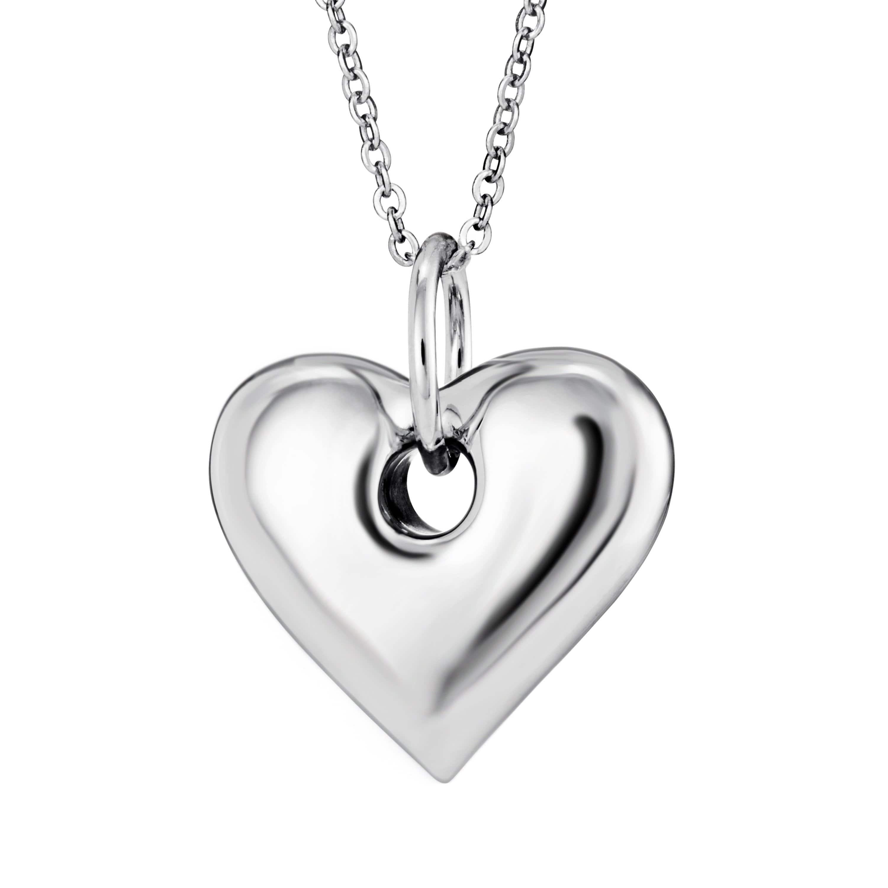 EW-SFP-1140 - EverWith Self-fill Eternal Love Memorial Ashes Pendant -Silver