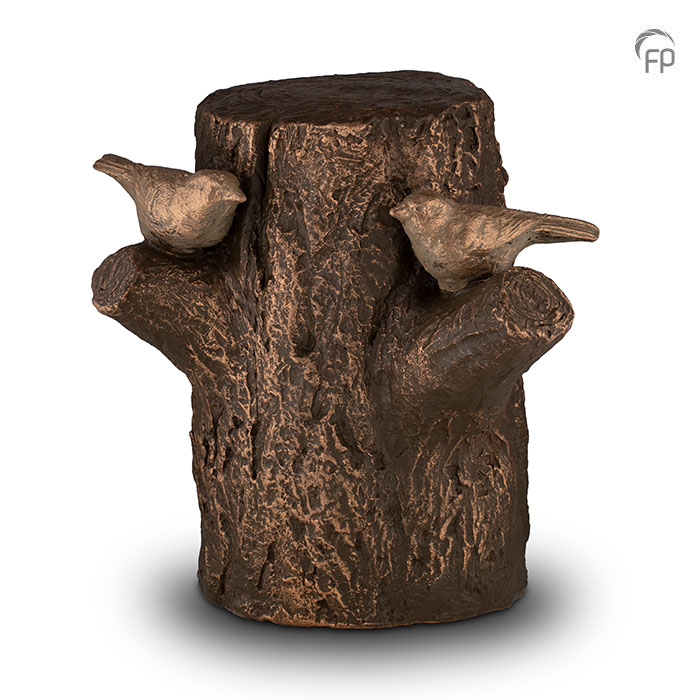 UGK 087 B Ceramic urn bronze