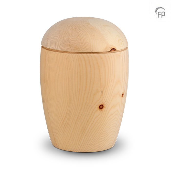 WU 012 Wooden urn