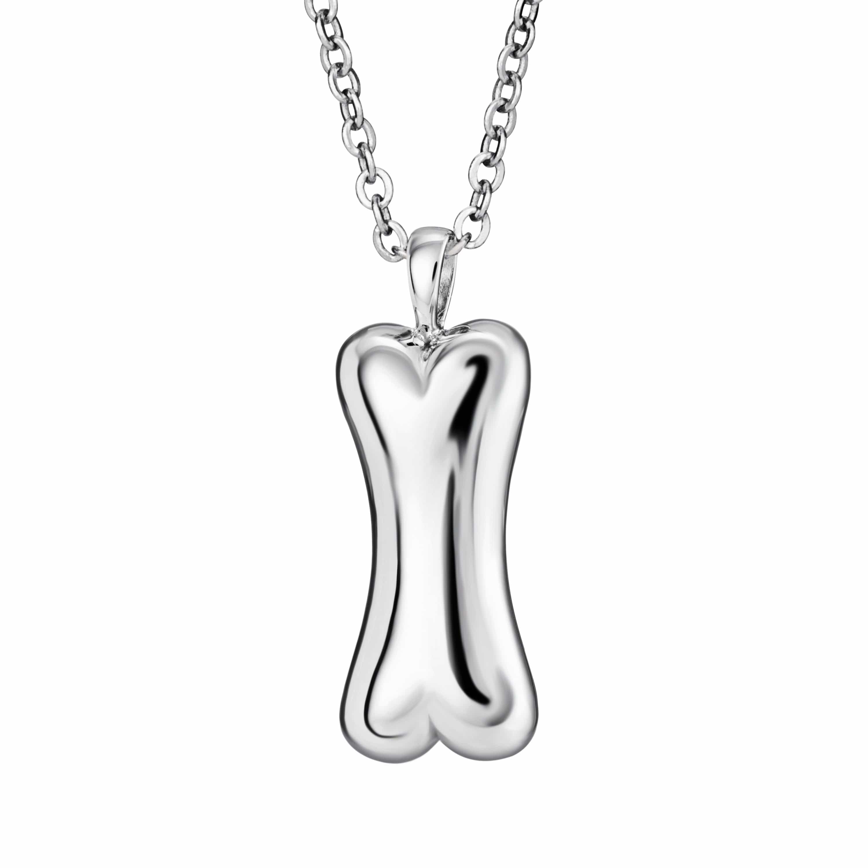EW-SFP-1141 - EverWith Self-fill Bone Memorial Ashes Pendant -Silver