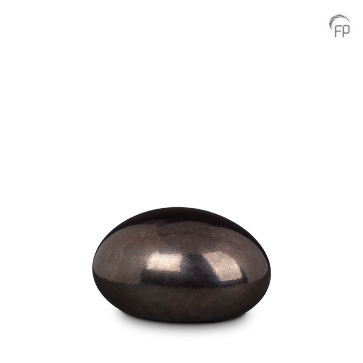 GU 700 Crystal urn Lava stone
