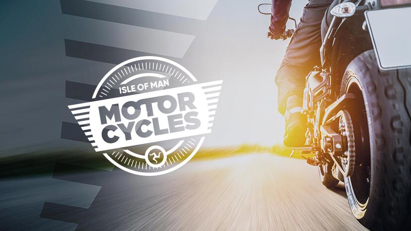 IOM Motorcycles Logo with image