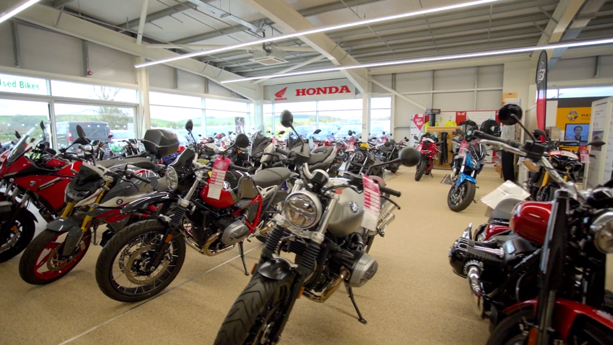 IOM Motorcycles Showroom 