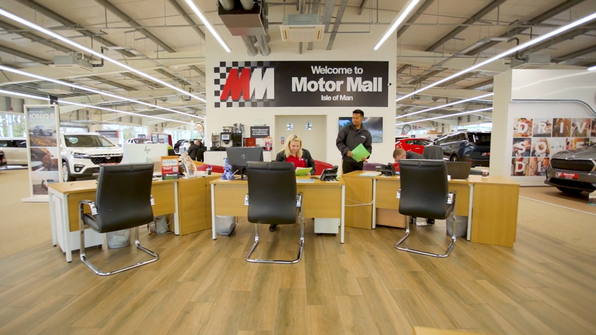 Motor Mall Isle of Man Showroom 